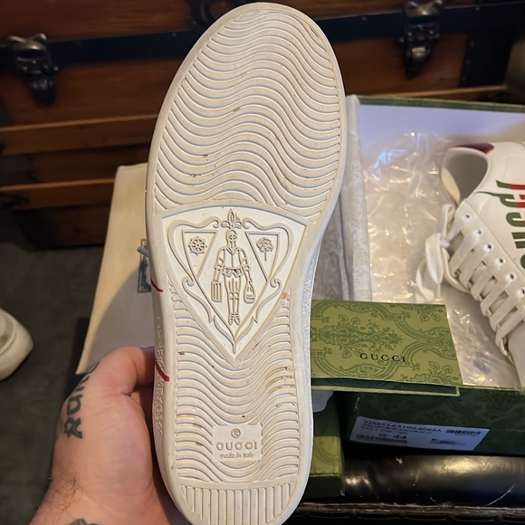 GUCCI ACE GUCCI BLADES SIZE 44 EURO SIZE 10 US - Picture 3 of 12